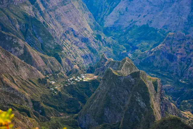 Mafate vu depuis le Maïdo