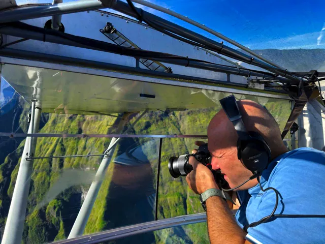 Photoggraphier comme un PRO &agrave; travers la lucarne Air &Eacute;vasion R&eacute;union