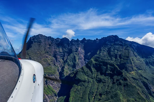 Vol en ulm avec Air Évasion Réunion
